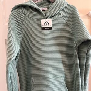 Michelle Mae Sage Ribbed Sweater